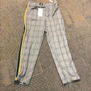 Zara plaid pants